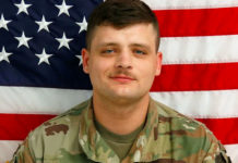 Pfc. Brandon Scott Rosecrans, 27, was killed in May by a 28-year-old man from Killeen, Texas, according to police.