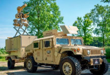 The new Trailer Anti-UAS Defense System (T-AUDS) Counter-UAS System, from Double Platinum 'ASTORS' Award Winner Liteye, Protect Convoys with Seamless Transition to Fixed Site.