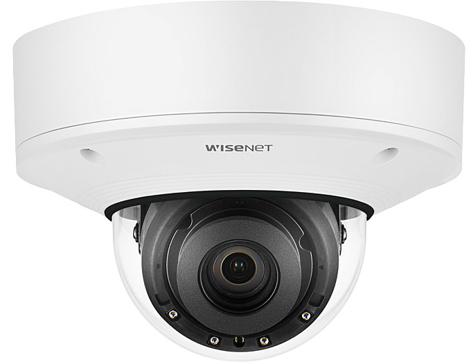 Wisenet P series AI IR Outdoor Vandal Dome Camera