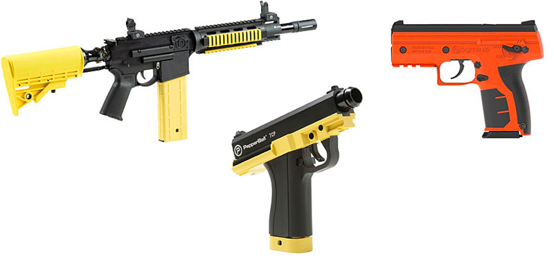 ShoX HEMI compatible weapons include the Pepperball VKS, the Pepperball TCP and the Pepperball TCP.