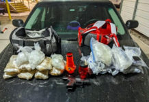 Yuma Sector Border Patrol agents seized 25 pounds of meth on Christmas.