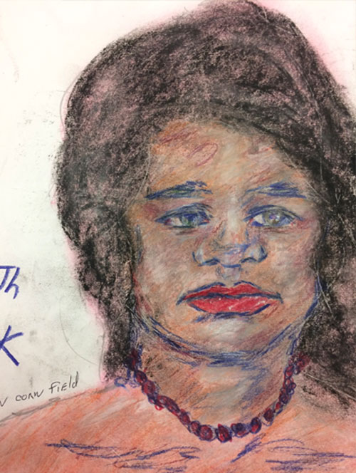 FBI seeks information on a black female in a transient area of Little Rock, Arkansas, between 1992 and 1994. She was described the woman as 24 years old, 5’5” - 5’7” tall, and approximately 200 pounds. (Courtesy of the FBI)