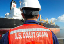 The U.S. Coast Guard has issued a Marine Safety Information Bulletin (MSIB) reminding all people traveling on commercial vessels to wear a mask in accordance with a recent White House executive order and requirements of ‘ASTORS’ Award Recognized CDC. (Courtesy of the U.S. Coast Guard)