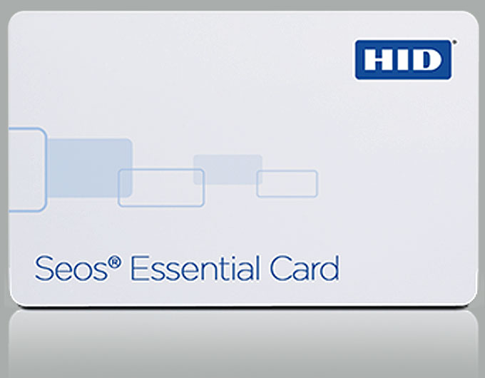 HID® Global’s Seos® Essential card is a simple, single-application card designed to be an economical solution for everyday implementations of secure physical access control.