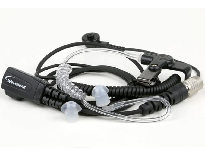 Surveillance earpieces are receive-only earpieces that plug directly into the radio or speaker microphone.