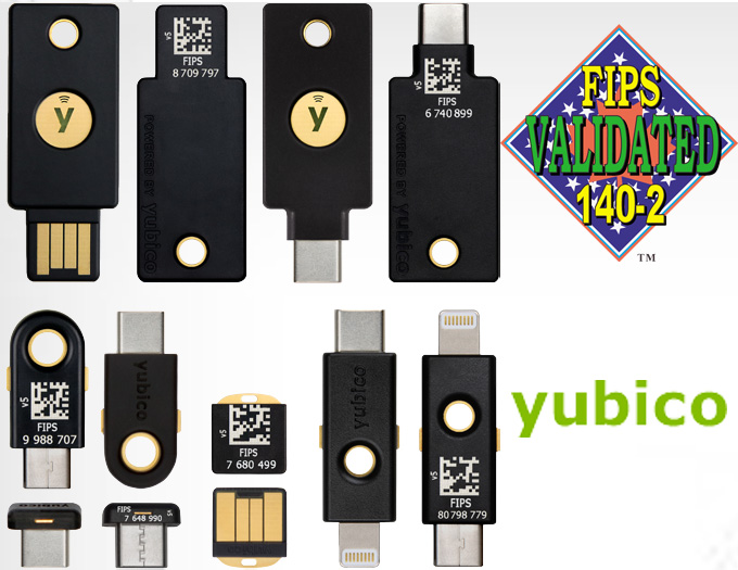 The YubiKey 5 FIPS Series is certified at FIPS 140-2, Overall Level 1 and Level 2, and in addition, has achieved Physical Security Level 3; the YubiKey 5 FIPS series is able to meet the requirements for Authenticator Assurance Level 3 (AAL3) as defined in NIST SP800-63B.