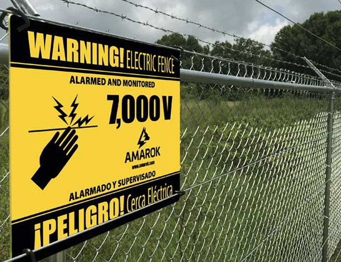 FORTIFEYE’s multiple layers of integrated protection security begins with The Electric Guard Dog™ Fence, an intimidating 10-foot-tall barrier looming behind an existing perimeter fence.