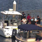 AMO Long Beach Marine Unit agents and partners responded to a maritime smuggling event at Mother’s Beach, Alamitos Bay, Long Beach, CA. AMO agents and OFO partners apprehended 10 undocumented non-citizens. (Courtesy of CBP)