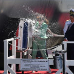 USS Hyman G. Rickover (SSN 795) christening