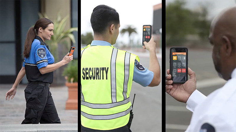 Messaging can be sent to all HELIAUS® devices, such as urgent facility events or incidents, and can be conveyed to all active Security Professionals with any pertinent instructions and are time and date stamped when read and acknowledged.