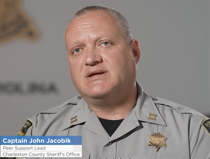 Captain John Jacobik, Charleston County Sheriff's Office