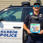 Harbor Police officer and Lucky copy