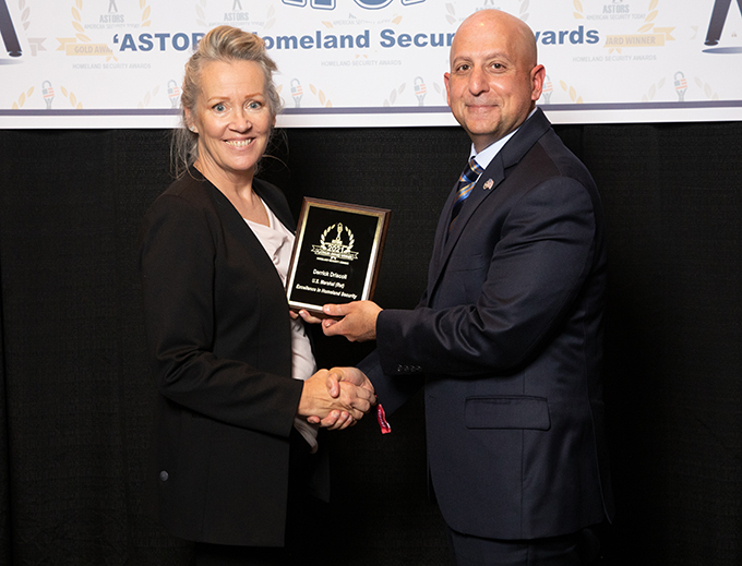 U.S. Marshal Derek Driscoll (Ret), A 27 year veteran of federal law enforcement recognized for his relentless and global pursuit of criminals and criminal organizations.