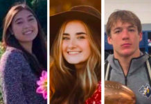 14-year-old Hana St. Juliana, 17-year-old Madisyn Baldwin, and 16-year-old Tate Myre, were killed after a fellow student opened fire at their Michigan high school on Nov. 30th, 2021. A fourth student has also died as a result of injuries, according to the Oakland County Sheriff’s Office. (Courtesy of YouTube.)