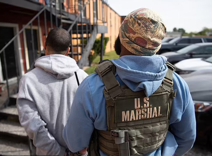 Over 300 people and 92 alleged gang members were arrested on the Gulf Coast as part of a six-month long U.S Marshals operation. (Courtesy of the U.S. Marshals Service by Shane T. McCoy)