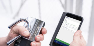 The new version of the keyless ABLOY BEAT padlock, designed especially for critical infrastructure, features a removable shackle. The highly weatherproof lock is operated with a mobile app and connects to both ASSA ABLOY’s and third-party management and operational systems.
