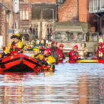 York,,Uk,-,December,27th,2015:,Flood,Rescue,By,The