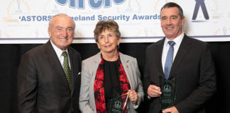 Honored in the 2021 'ASTORS' Awards Ceremony and Luncheon Commissioner Bill Bratton Executive Chairman, of TENEO Risk Advisory; Dr. Kathleen Kiernan, President of NEC National Security Solutions; and Transportation Security Administration and U.S. Coast Guard Vice Admiral (Rtd) David Pekoske.