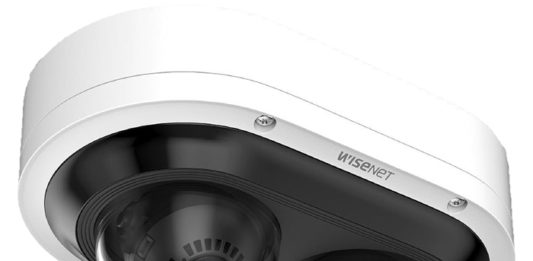 Hanwha Techwin America’s new multi-directional AI cameras’ deep-learning algorithms can reliably detect and classify people, vehicles, faces, and license plates in real-time, greatly enhancing video analytics accuracy, while significantly reducing false alarms.