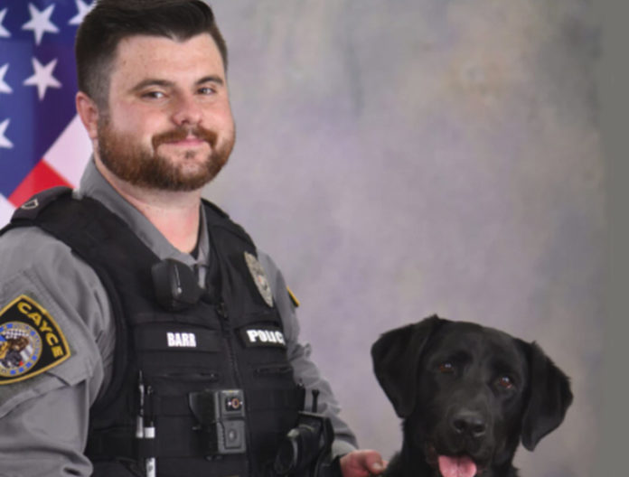 Cayce Police Officer Roy Andrew Barr, 28, was killed while responding to a domestic violence call early Sunday morning, one of the most dangerous circumstances for police officers. FBI data show that 8.5% of the officers killed between 2011 and 2020 were responding to domestic violence or disturbance calls. (Courtesy of Cayce Police Department)