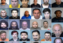 The "April Fools" undercover operation targeting the demand for child sex crimes and human trafficking netted 29 male arrests in Arizona. (Courtesy of ICE)
