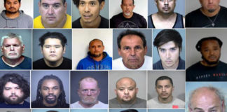 The "April Fools" undercover operation targeting the demand for child sex crimes and human trafficking netted 29 male arrests in Arizona. (Courtesy of ICE)