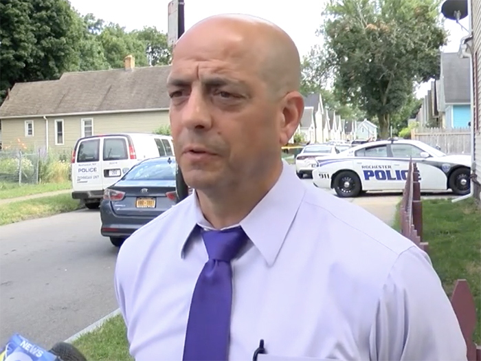 Rochester Police Capt. Frank Umbrino (Courtesy of YouTube)
