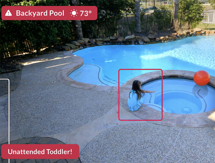 What’s needed to keep the entire family safe and sound in busy environments with access to pools is another layer of security that runs 24/7, and one which can alert us before a dangerous situation becomes a life-threatening event. (Courtesy of PoolScout)