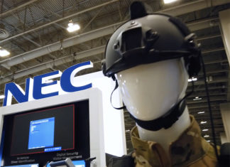 The Marine Identity Intelligence Prototype (EI2P) solution, from 2021 ‘ASTORS’ Award Winner NEC National Security Systems (NSS), Supports live stream and still photo capture of finger, face, and iris biometric data in denied, degraded, intermittent, and low bandwidth (DDIL) environments, to enroll and/or identify foreign threat actors on the move. (Courtesy of NEC NSS)