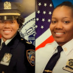 NYPD Captain Janelle Sanders, who was assigned to the 32nd Precinct in Harlem, joined the department in 2000 and was promoted to captain in 2021, is survived by her two young daughters, her dog Hunter and her loving family. (Courtesy of NYPD Chaplains Unit and Twitter)