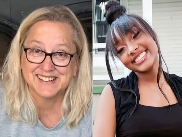Devoted physical education teacher Jean Kuzcka, 61, and 15 year old Alexandra Bell, a dance student and tenth grader at Central VPA High School, and have been identified as the two fatal victims in the St Louis high school shooting. (Courtesy of Facebook and social media)