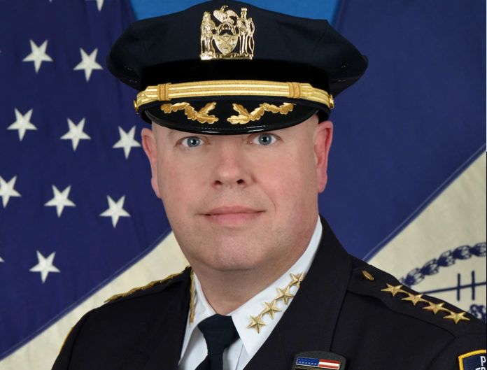 NYPD Chief of Department Kenneth Corey,