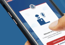CBP One™ is a mobile application that serves as a single portal to a variety of CBP services. Through a series of guided questions, the app will direct each user to the appropriate travel or trade services based on their needs. (Courtesy of CBP)