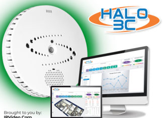 HALO Smart Sensor 3C is an all-in-one safety device that now includes a Panic Button, 2-way Audio Communi-cations, Indoor Health Index, Emergency Escape and Alert Lighting, Motion Detection, and options for People Counting and customized sensors such as ozone, sulfur dioxide, water leaks, and more.