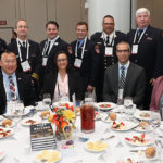 Representing Shooter Detection Systems at the 2022 ‘ASTORS’ Awards Ceremony and Exclusive Banquet Luncheon, Former FBI Special Agent Jin Kim, a 23-year FBI veteran and SDS Principal Education and Training Consultant; and Kendra Noonan, Director of Communications; shown here at their table with Fire Department City of New York (FDNY) Deputy Assistant Chief Frank Leeb along withmembers of the FDNY, and Clopay Corporation’s Jason Millard, Product Manager for Fire & Life Safety; and Tiffany Hauze, Marketing Communications Manager.
