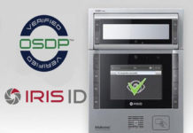 2022 'ASTORS' Award Champion Iris ID's IrisAccess™ ICAM 7S Series of Advanced Multifactor Biometric Iris Readers, are the First Iris Biometric Devices to be SIA OSDP Secure Profile Verified