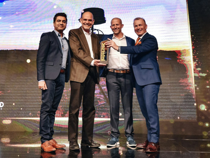 Team D-Fend Solutions accepts the Intersec 2023 Homeland Security Product Service of the Year award for its EnforceAir Counter-Drone solution. This is huge win not just for D-Fend, but for C-UAS protection in the Homeland Security space.