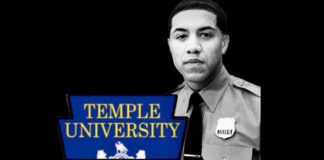 Temple University Police Officer Christopher Fitzgerald (Courtesy of Temple University and Social Media)