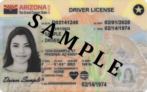 Arizona Department of Transportation’s Motor Vehicle Division began issuing the new design in mid-March 2023. (Courtesy of Arizona Department of Transportation’s Motor Vehicle Division)