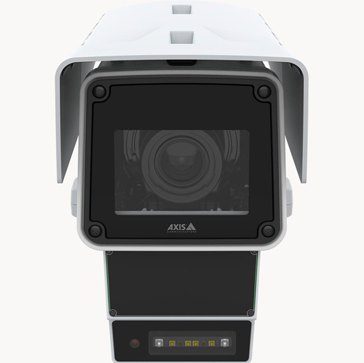 Double the devices. Double the benefits. AXIS Q1656-DLE joins two premium devices. You get a superior Q-line camera with excellent image usability combined with a fully integrated radar – an Axis first.