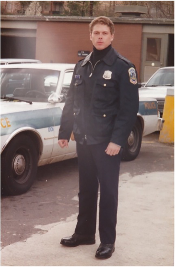 Chief Sund began his career at the Metropolitan Police Academy on November 5, 1990, and was assigned to the Sixth District (6D). (Courtesy of the Sund family)