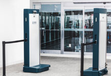 The HEXWAVE product from Liberty Defense screens for all types of concealed weapons and other threats using 3D imaging and Artificial Intelligence for enhanced security to process people quickly and effectively, in all types of venues both indoor and outdoor.