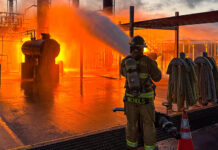 Texas A&M Forest Service (TAMFS) provides grant funding for firefighters to attend training through the Rural Volunteer Fire Department Assistance Program, a cost-share program funded by the Texas Legislature. (Courtesy of TEEX)