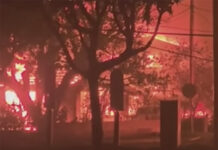According to the AP, "As the fire began to swallow homes in its ravenous path, Maui County emergency officials declined to use an extensive network of emergency sirens to alert Lahaina’s residents to flee." (Courtesy of YouTube)