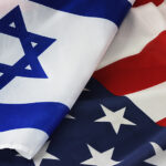 Usa,Israel.,Photo,American,Flag,And,Flag,Of,Israel,Conveys