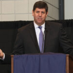 ATF Director Steven Dettelbach delivers an impassioned keynote address on the epidemic of illegal gun violence taking place across the United States. Firearm injuries were the leading cause of death among children and teens ages 1-19 for the third year in a row he explained, and have doubled in the U.S. from 2021.
