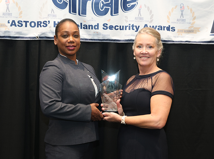 American Security Today's Inaugural 2023 'ASTORS' Legends in Leadership Award Recognized Keechant Sewell, the 45th Police Commissioner of New York’s Finest, and the first woman to oversee the nation's largest police department, the New York City Police Department (NYPD). 