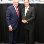 David Antar (at right); shown here with Legendary Police Commissioner William J. Bratton, who was Honored as the 2019 'ASTORS' Person of the Year Award Recipient at the 'ASTORS' Homeland Security and Government Excellence Awards Ceremony at ISC East.