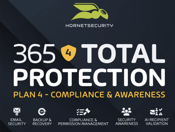 With the launch of 365 Total Protection Plan 4, Hornetsecurity offers state-of-the-art email security to protect Microsoft 365 users against spam, viruses, phishing, ransomware, and the most sophisticated email attacks.