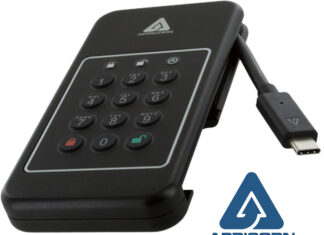 Available in 3 storage capacities, the Aegis NVX is Software-Free, 100% hardware-based 256-bit AES XTS encrypted, and onboard keypad PIN authenticated with ultra-fast USB 10Gbs data transfer speeds.